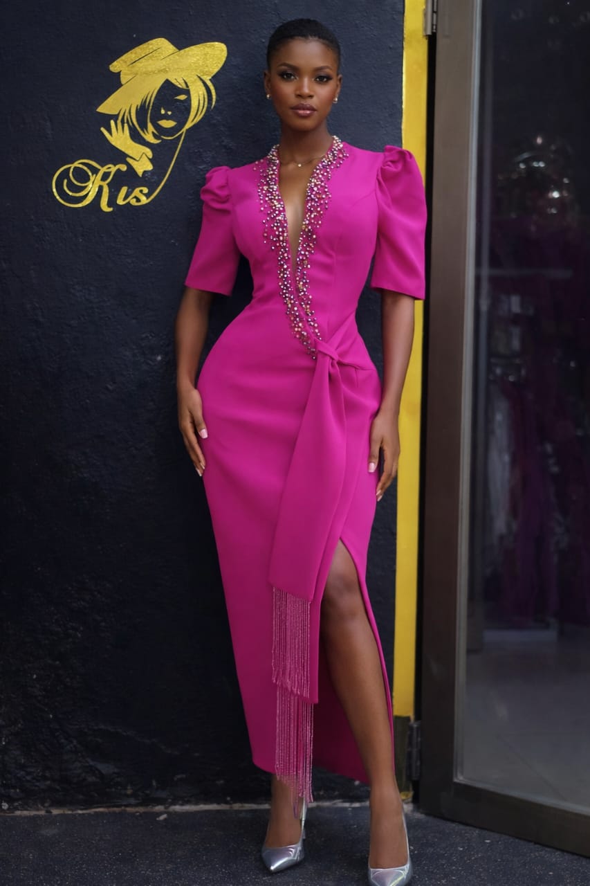Magenta Gown