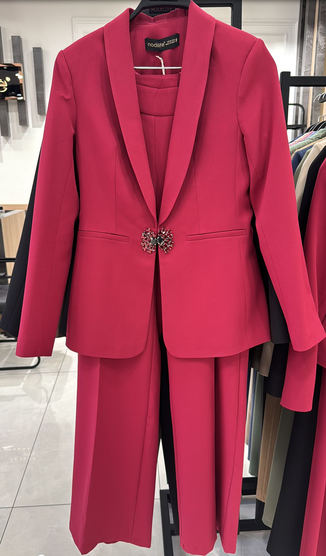 Pinkish Purple Suit
