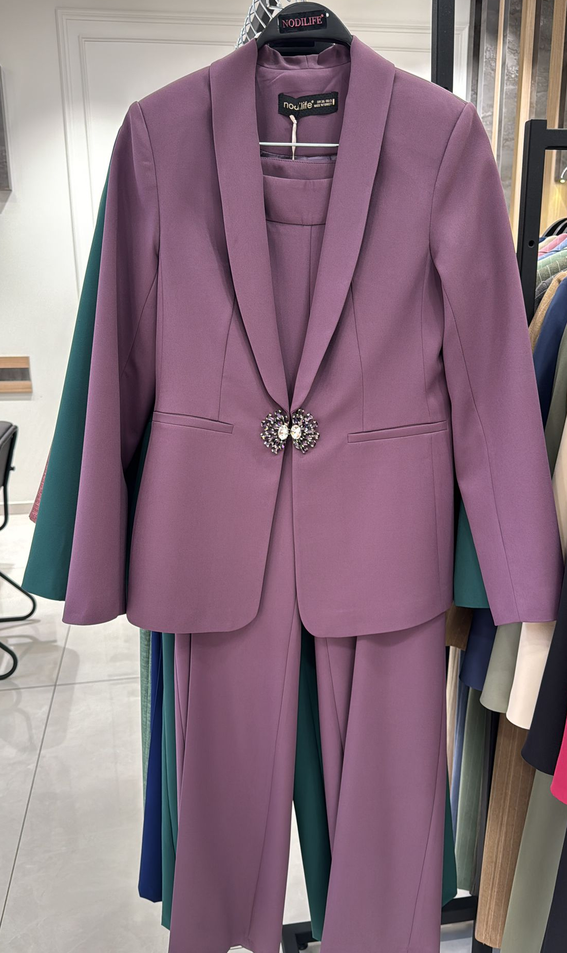 Purple Lovely Suit