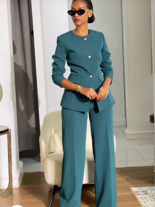 Teal Suit